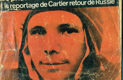 Paris Match 22 avril 1961  Gagarine Le premier homme autour de la terre