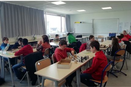 L' atelier échecs débute à la Grande Métairie