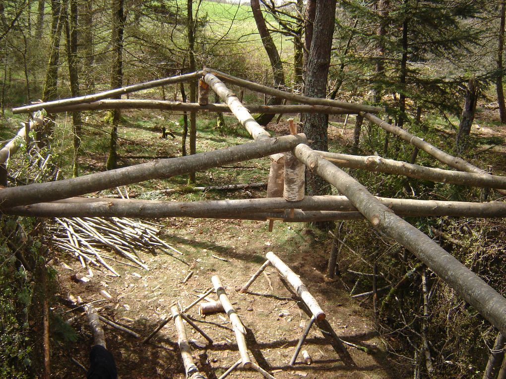 Voici les photos du camp de Pâques où Saint Louis a bâtit une chapelle !