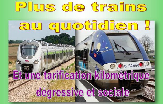 Ouverture à la concurrence sur l’étoile ferroviaire de Caen : un marché de dupes ! Ou, comment offrir de l’argent public à des entreprises de transport privées !