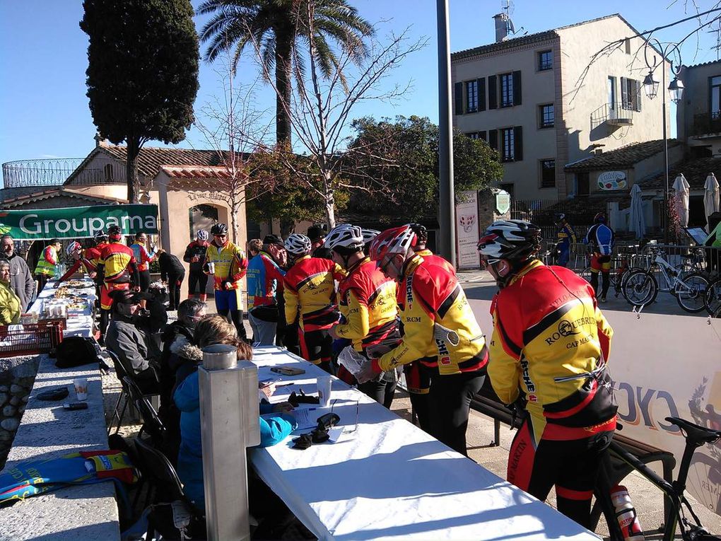 rassemblement au chateau du haut de Cagnes