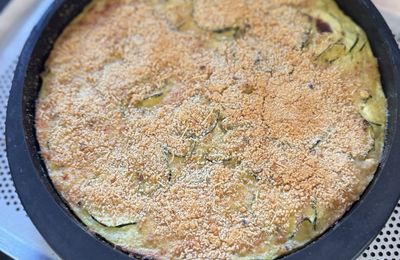GRATINS RIZ COURGETTES