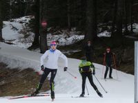 28/12/23 : Matinée avec une grosse session skating et un poil de biathlon.