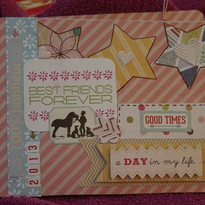 MINI ALBUM pour ma poulette