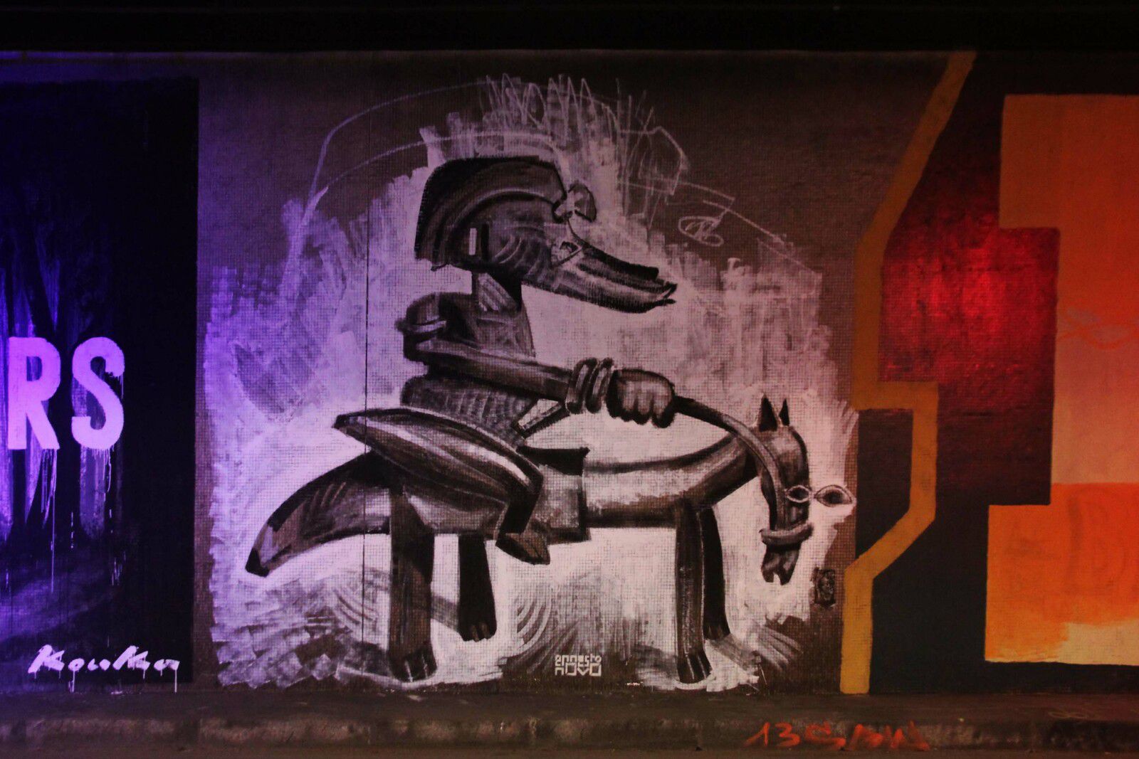 Street art et Graffiti à Paris (4) : le tunnel des Tuileries