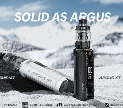 VOOPOO lance deux nouveaux produits de la série ARGUS : ARGUS MT et ARGUS XT