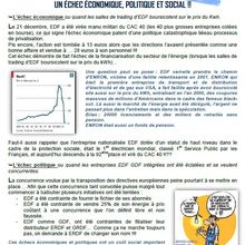 [CGT Énergie PARIS] PRIVATISATION D'EDF : un échec économique, politique et social