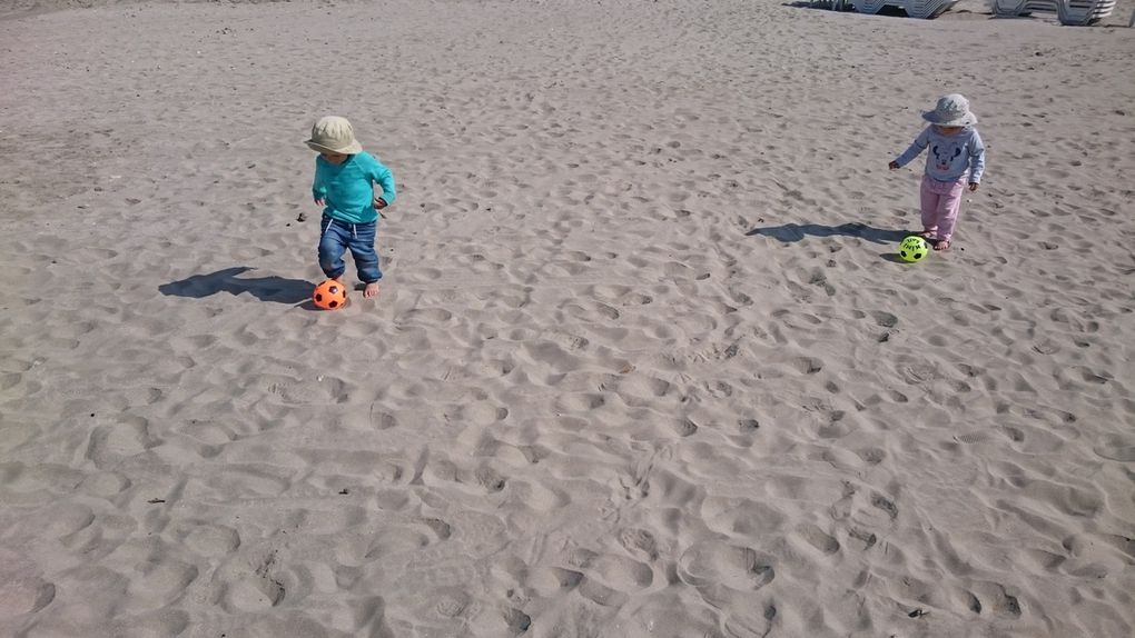 Matinée à la plage des Aresquiers 