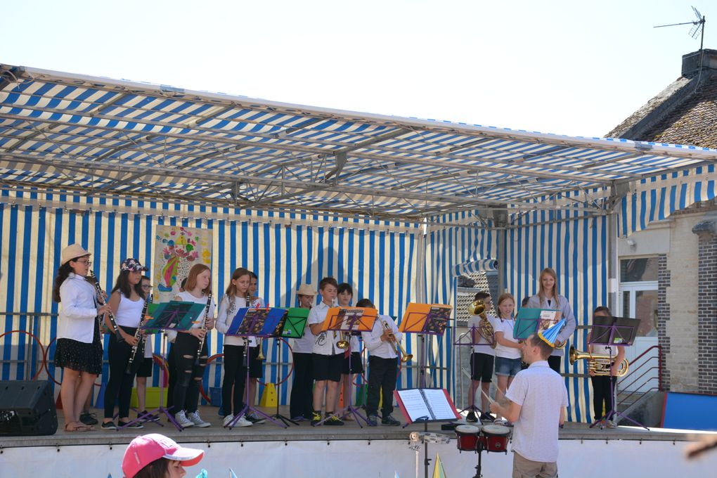 Concert à la fête des écoles d'Estissac