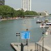 Article 295 : Paris plage, le long du canal de l'Ourcq.