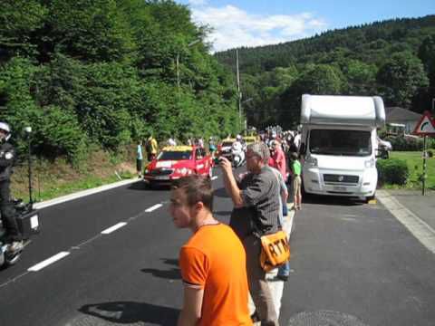 Passage du Tour de France à Plainevaux le 01/07/12