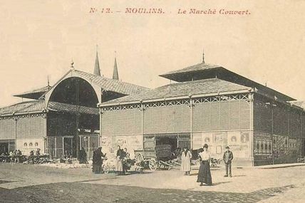 Inauguration du marché couvert le dimanche 4 avril 1880