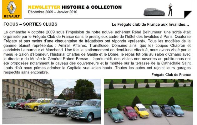 News Renault Histoire &amp; Collection n°2