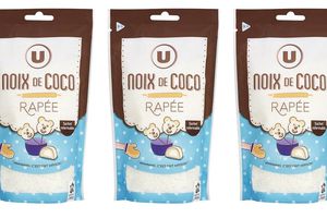 Rappel produit : Noix de coco râpée 125gr de marque SYSTEME U