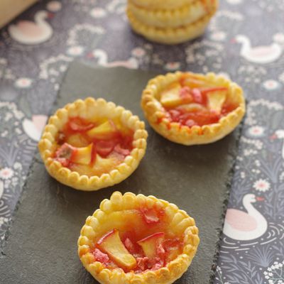 Petites tartelettes pommes et pralines