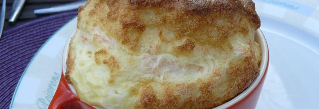 cocotte soufflée de saumon fumé