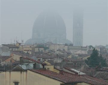 Florence sous la pluie