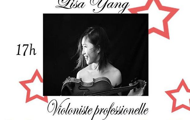 Association "Coeur de Yourte"‎Lisa Yang, violoniste en concert sous la yourte