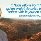 Président Macron : Non à la mine d'or industrielle en Guyane !