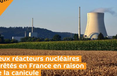 La canicule, qui s’abat sur la France cet été, force la société Électricité de France (EDF) à arrêter les deux réacteurs nucléaires de la centrale de Golfech pour au moins une semaine à partir du 23 juillet.Lors de l’été 2018, la vague de chaleur avait conduit EDF à arrêter des réacteurs nucléaires dans l’est de la France
