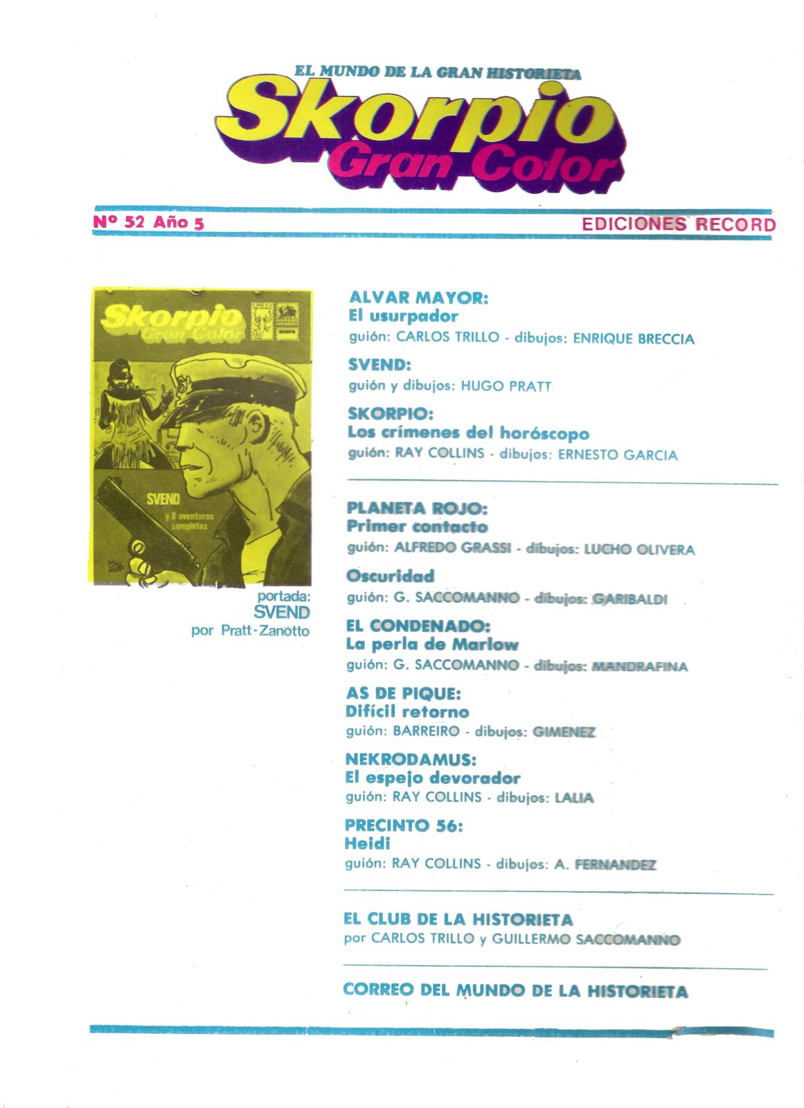Skorpio (Edición original Argentina)...Vol...6