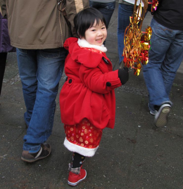 Chinese new year's day at Vancouver, Canada.