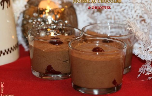 ^^Mousse au chocolat aux griottes^^