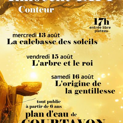 "Contes au plan d'eau" par Innocent YAPI