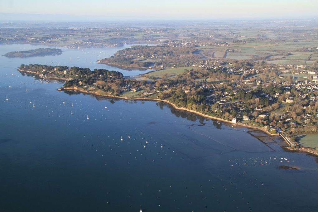 Le golfe du morbihan, petite brume a -1° au sol