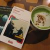 Lecture française et green tea latte