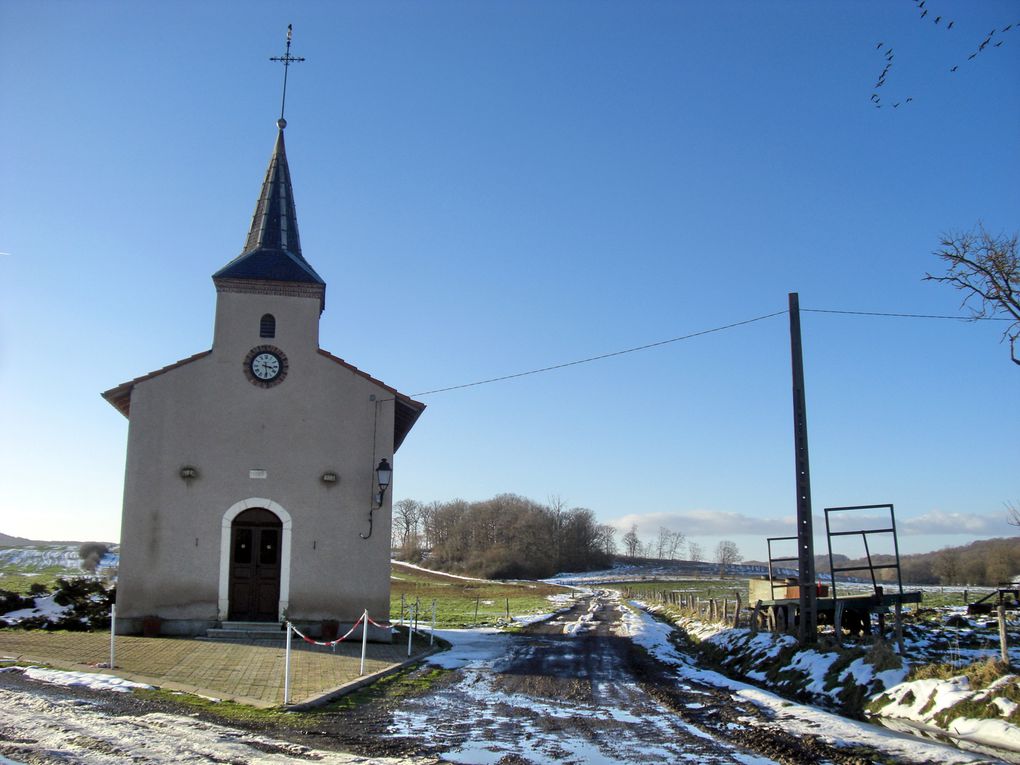 Balade traditionnelle du nouvel an de Hestroff à Tromborn via Gomelange, Bettange, Guirlange, Velving, Teterchen.