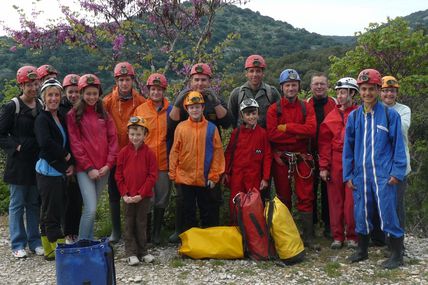 SORTIE SPELEOLOGIE EN ARDECHE