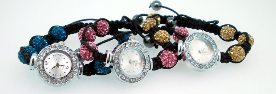 grossiste montres shamballa, grossiste bijoux fantaisie