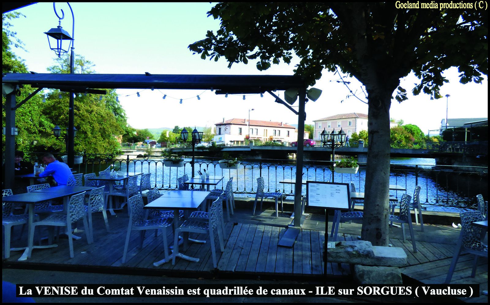 LA SORGUE ( l'ILE sur la SORGUE - Dpt 84 ) - goelandmedia.prod@gmail.com (C) - PACA FRance