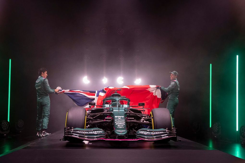 Le vert anglais fait son retour en F1
