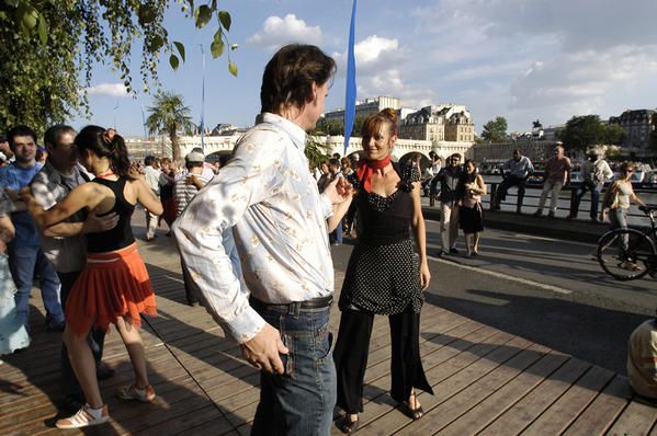 Juillet-Aout 2006- Les Danses de Salon de Paris Plage- Guinguette sur Seine