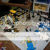 Station spatiale : Evolution de la base (LEGO space)