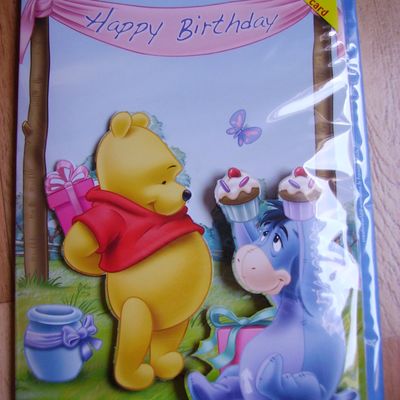 Carte "Happy Birthday"