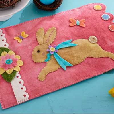 Un lapin en appliqué