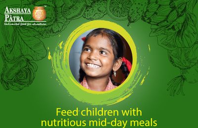 Feeding children with nutritious mid-day meals in Uttar Pradesh