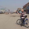 balade à vélo le long du fleuve jaune : 黃河