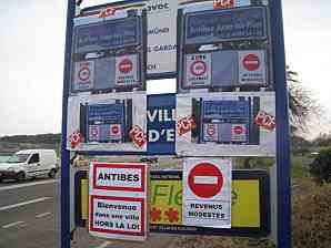 Antibes, ville hors la loi !