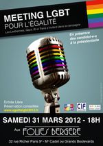 Meeting LGBT pour l'Egalité