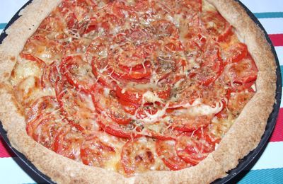 tarte à la tomate