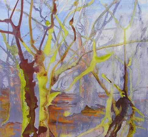 Lucienne Cywier, peintures 2006 / 2010 - Arbres