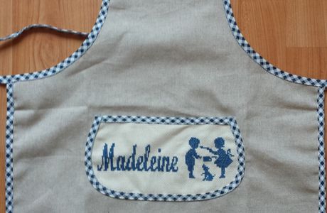 Tablier de cuisinier "Madeleine"...