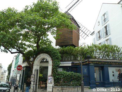 Le Moulin de la Galette à Paris