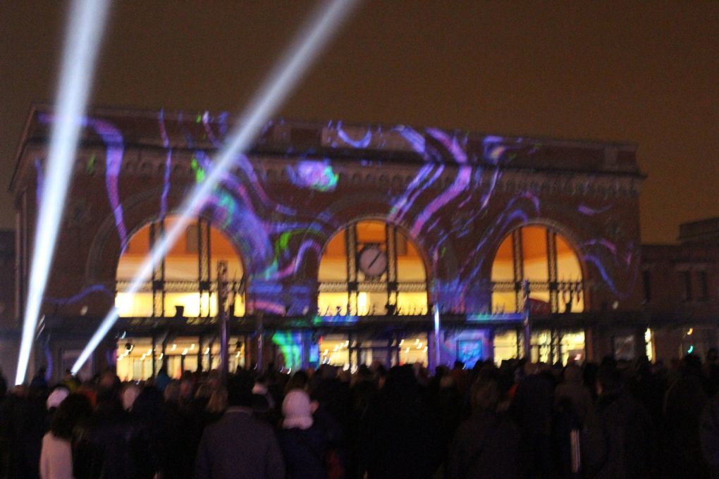 Inauguration du parvis de la gare de Saint-Quentin.