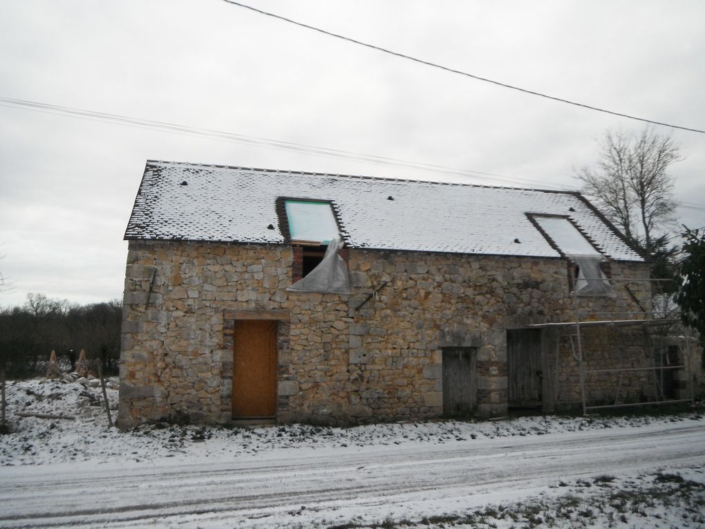 petits travaux de préparation et nettoyage pour les derniers gros oeuvre ;)