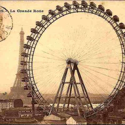Paris - carte postale 1900